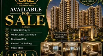 2 BHK for Sale in White Orchid, Gaur City-2 Greater Noida West
