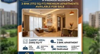 3 BHK 1712 sq. ft. Flat in Casa Woodstock Gaur City 2 for Sale